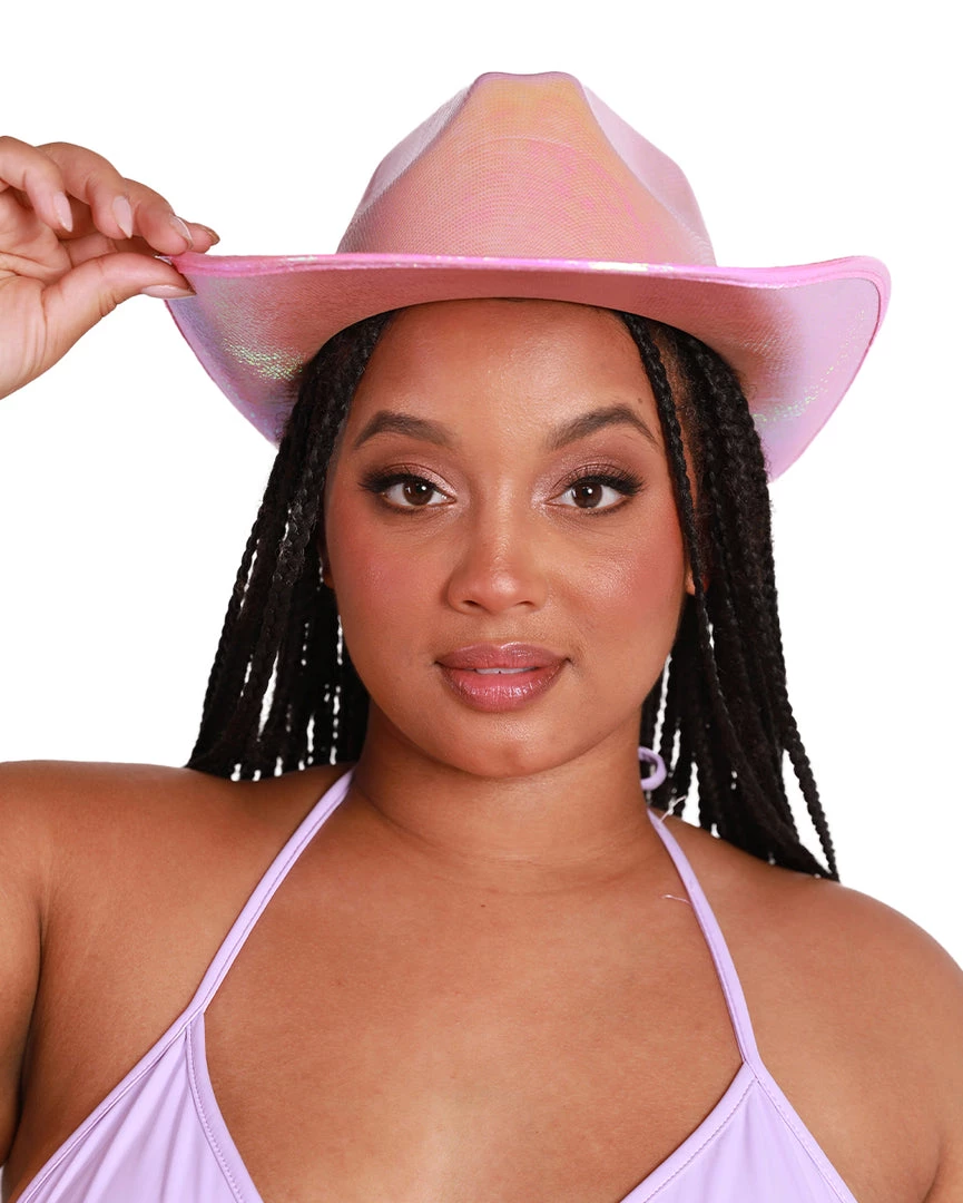 Western Fashion New Arrivals Hot Girl Thang Iridescent Cowgirl Hat 8 Western Fashion New Arrivals Hot Girl Thang Iridescent Cowgirl Hat
