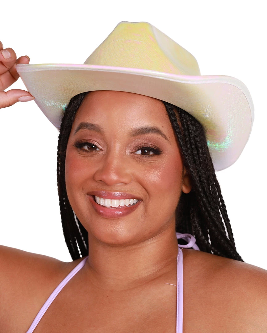 Western Fashion New Arrivals Hot Girl Thang Iridescent Cowgirl Hat 9 Western Fashion New Arrivals Hot Girl Thang Iridescent Cowgirl Hat