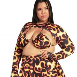 Cherry Mellow, Inc. Hot Stuff Ultra Crop Top New Arrivals