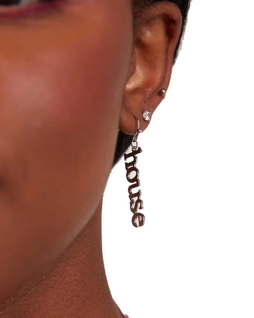 Fame Accessories House Music Drop Earrings 3 Fame Accessories House Music Drop Earrings