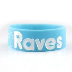 Andrew - Agent Pashminas & Festival Accessories IHeartRaves Wristband - Blue