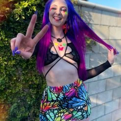 OhYes House Bunny Lace Up Top