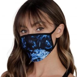 Nylon Masks & Bandanas Ignition Flame Face Mask