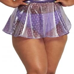 OhYes In A Heartbeat Vinyl Skirt