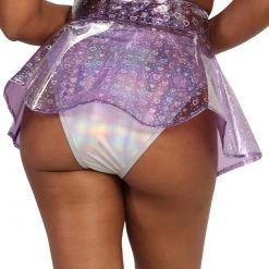 OhYes In A Heartbeat Vinyl Skirt