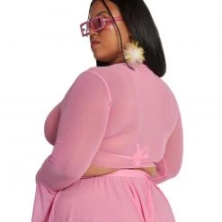 OhYes Clothing Infinite Daze Ruffle Tie-Front Top