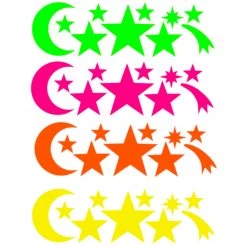 Sasswear Accessories Intercosmic Magic Blacklight Body Sticker