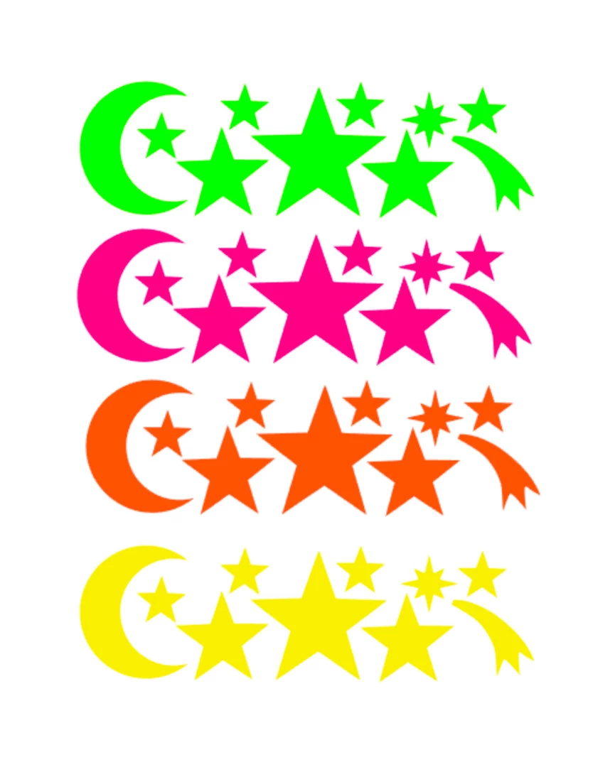 Sasswear Accessories Intercosmic Magic Blacklight Body Sticker 3 Sasswear Accessories Intercosmic Magic Blacklight Body Sticker