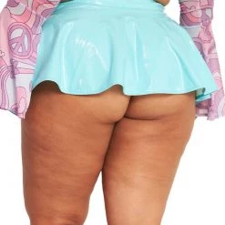 OhYes It's My World Vinyl Skater Skirt New Arrivals