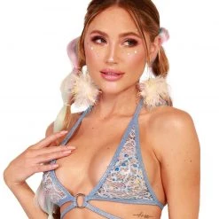 J. Valentine Slice Of Heaven Sequin Wrap Top Clothing