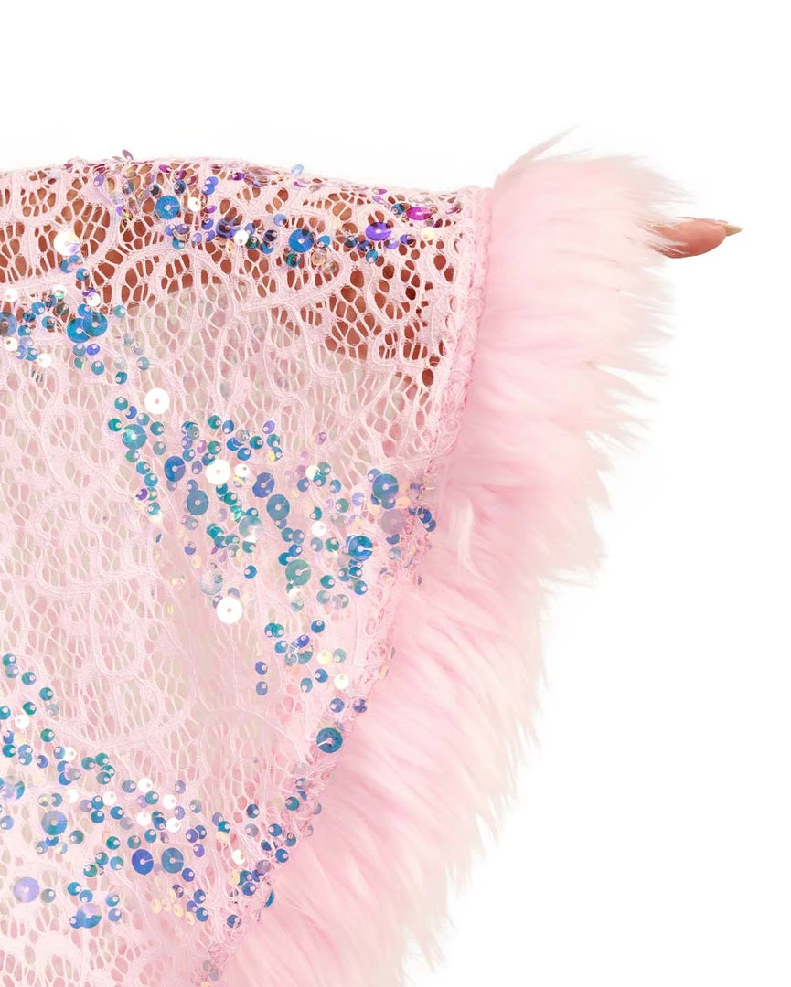 J. Valentine Slice Of Heaven Sequin Ultra Crop Top Clothing 9 J. Valentine Slice Of Heaven Sequin Ultra Crop Top Clothing