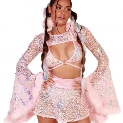 J. Valentine Slice Of Heaven Sequin Ultra Crop Top Clothing 18 J. Valentine Slice Of Heaven Sequin Ultra Crop Top Clothing