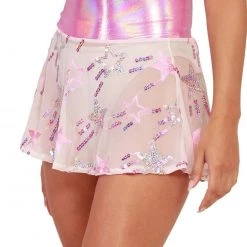 Clothing J. Valentine X IHR Electric Stars Mesh Mini Skirt