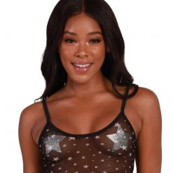 J. Valentine X IHR Star Gazing Mesh Top