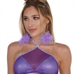 J. Valentine Dreamy Dancer Fishnet Top