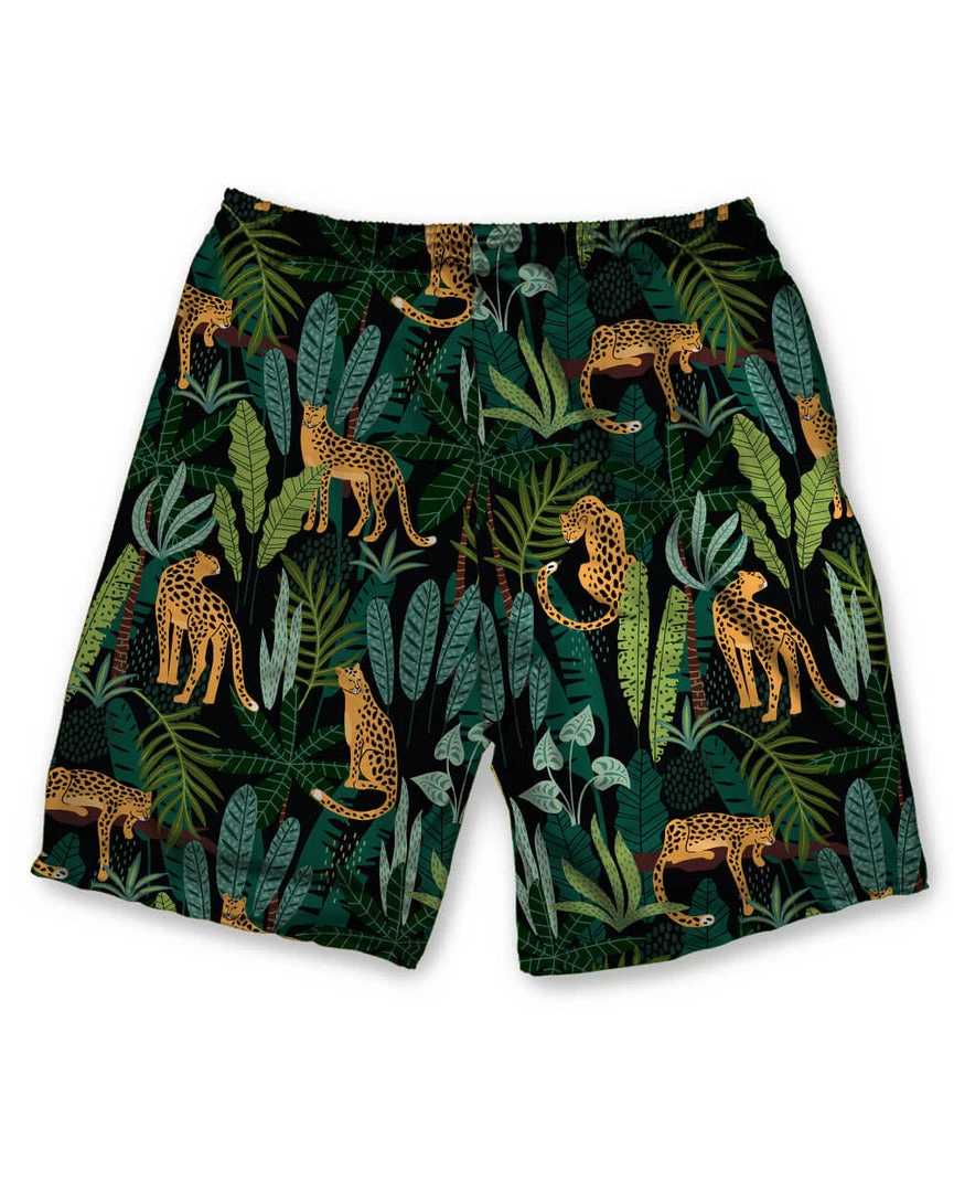 INTO THE AM Men Jungle Cats Shorts 4 INTO THE AM Men Jungle Cats Shorts