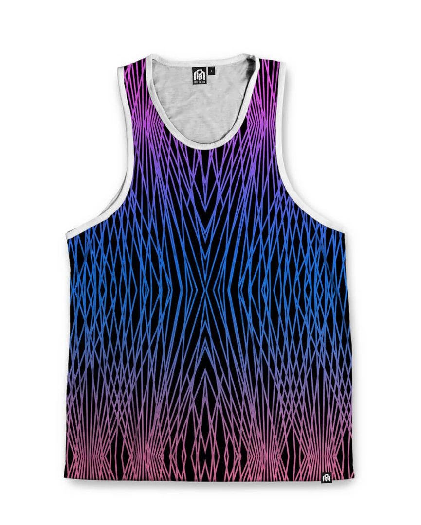 INTO THE AM Men Kaleidoscopic Ripples Tank 3 INTO THE AM Men Kaleidoscopic Ripples Tank
