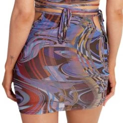 Hot & Delicious Black Bead Kaleidoscopic Thrillz Mini Skirt 12 Hot & Delicious Black Bead Kaleidoscopic Thrillz Mini Skirt