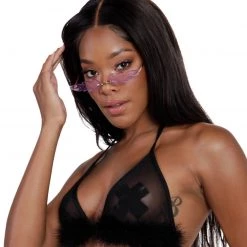 OhYes Keepin' It Cute & Fluffy Triangle Top