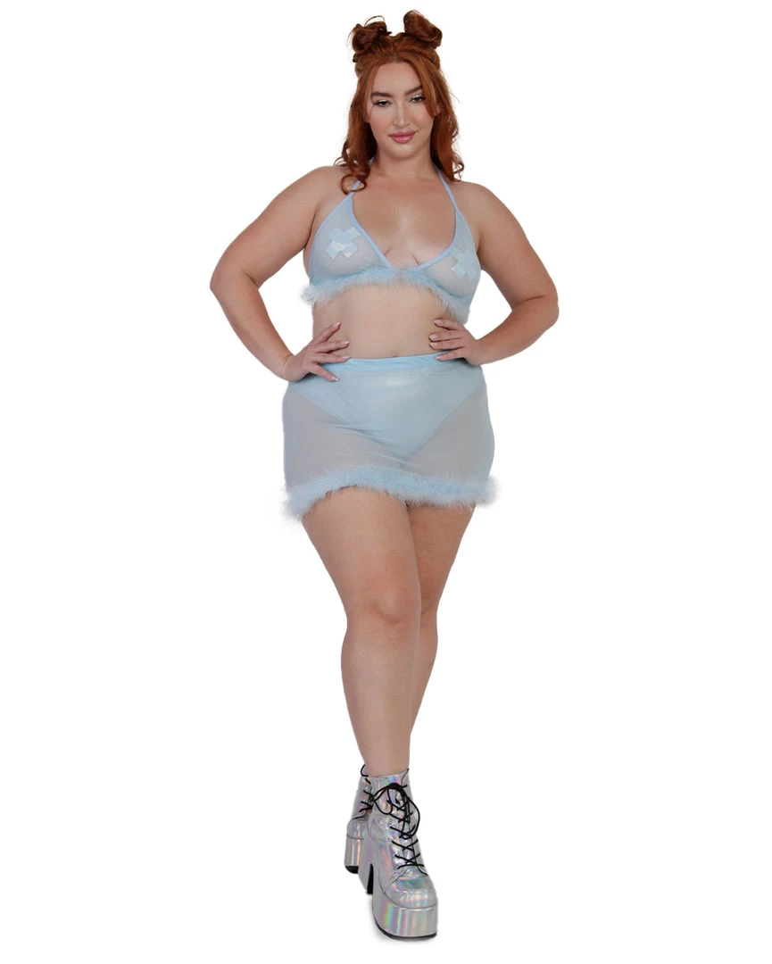 OhYes Keepin' It Cute & Fluffy Mini Skirt Clothing 24 OhYes Keepin' It Cute & Fluffy Mini Skirt Clothing