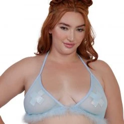 OhYes Keepin' It Cute & Fluffy Triangle Top