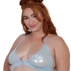 OhYes Keepin' It Cute & Fluffy Triangle Top