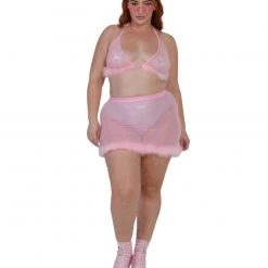 OhYes Keepin' It Cute & Fluffy Triangle Top