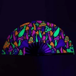 Andrew - Agent Kool Shrooms UV Hand Fan New Arrivals
