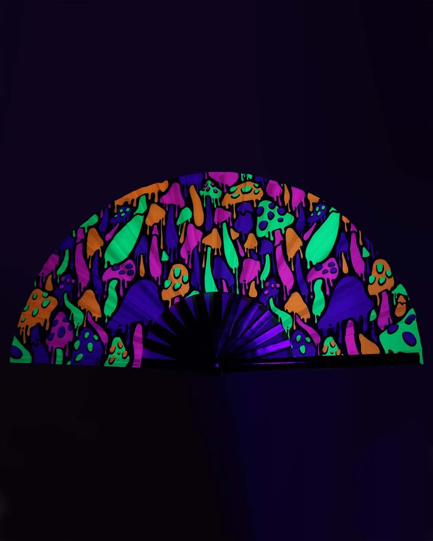 Andrew - Agent Kool Shrooms UV Hand Fan New Arrivals 3 Andrew - Agent Kool Shrooms UV Hand Fan New Arrivals