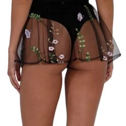 OhYes Lace Flowerfields Mesh Mini Skirt Bottoms 21 OhYes Lace Flowerfields Mesh Mini Skirt Bottoms