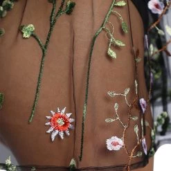 OhYes Lace Flowerfields Mesh Mini Skirt Bottoms 23 OhYes Lace Flowerfields Mesh Mini Skirt Bottoms