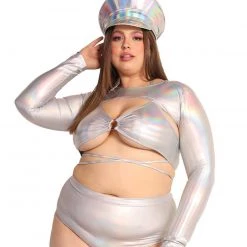 Day G New Arrivals Laser Focus Holo Ultra Crop Top 14 Day G New Arrivals Laser Focus Holo Ultra Crop Top