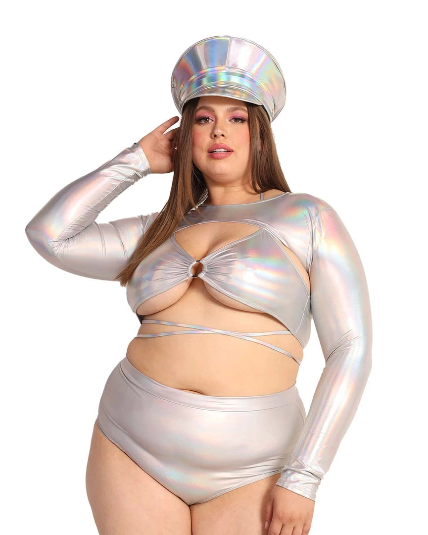 Day G New Arrivals Laser Focus Holo Ultra Crop Top 7 Day G New Arrivals Laser Focus Holo Ultra Crop Top