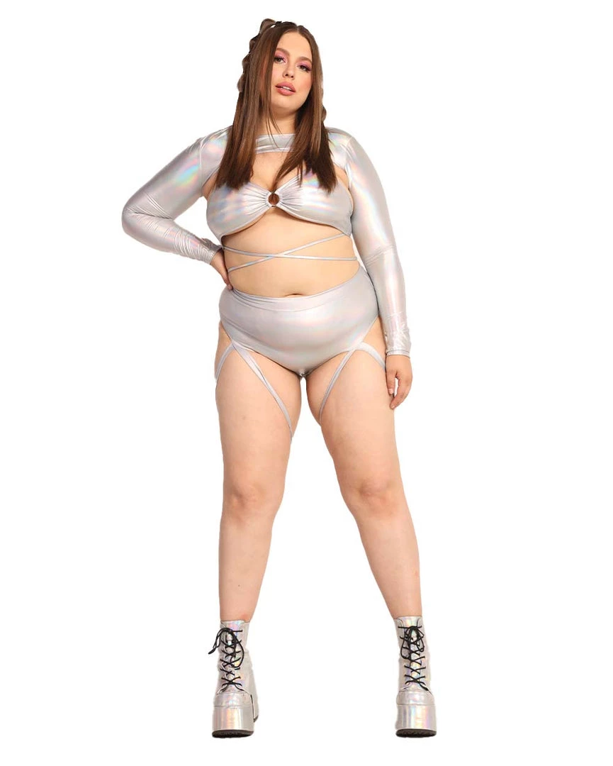 Day G New Arrivals Laser Focus Holo Ultra Crop Top 9 Day G New Arrivals Laser Focus Holo Ultra Crop Top