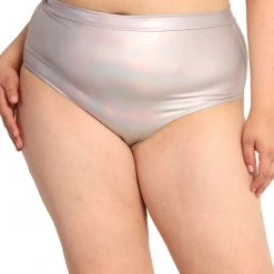 Day G New Arrivals Laser Focus Holo Ultra Hi-Rise Booty Shorts