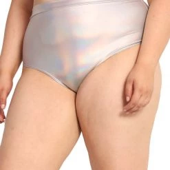 Day G New Arrivals Laser Focus Holo Ultra Hi-Rise Booty Shorts