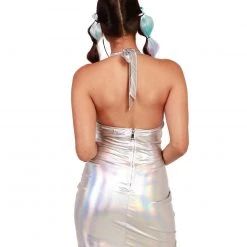 Hot & Delicious Black Bead Clothing Light It Up Holo O-Ring Dress 11 Hot & Delicious Black Bead Clothing Light It Up Holo O-Ring Dress