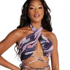 Hot & Delicious Black Bead Clothing Liquid Craze Wrap-Around Top 16 Hot & Delicious Black Bead Clothing Liquid Craze Wrap-Around Top