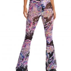 Day G Liquid Tripp Mesh Bell Bottoms Clothing