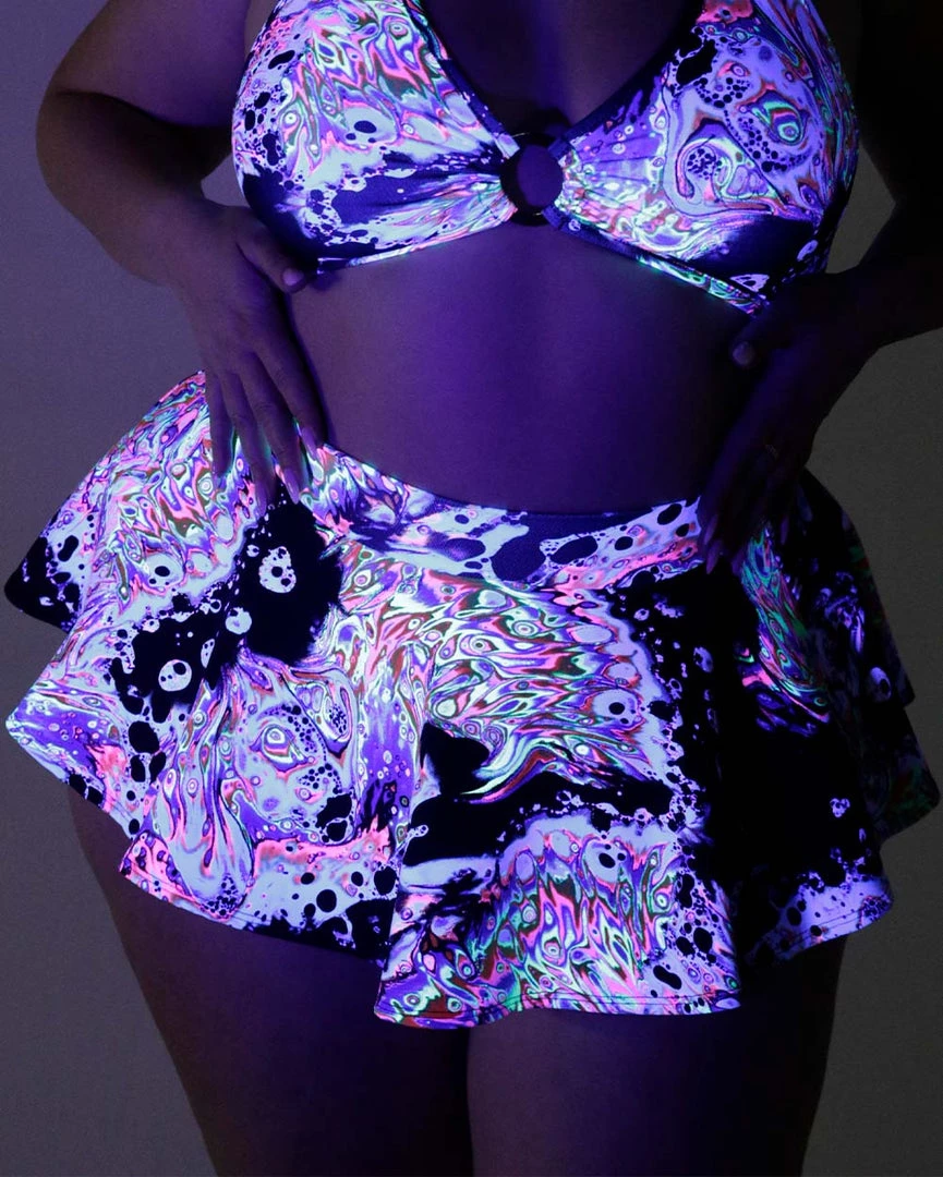 Day G Clothing Liquid Tripp Mini Skater Skirt 8 Day G Clothing Liquid Tripp Mini Skater Skirt