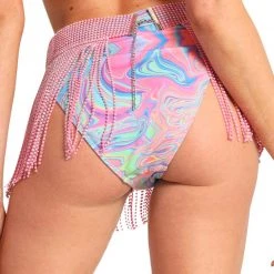 Hot & Delicious Black Bead Love Potion Beaded Fringe Skirt 33 Hot & Delicious Black Bead Love Potion Beaded Fringe Skirt