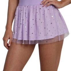 OhYes Bottoms Lucky Star Mesh Mini Skirt