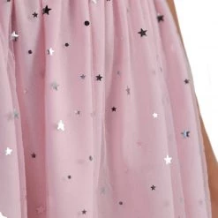 OhYes Bottoms Lucky Star Mesh Mini Skirt