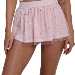 OhYes Bottoms Lucky Star Mesh Mini Skirt