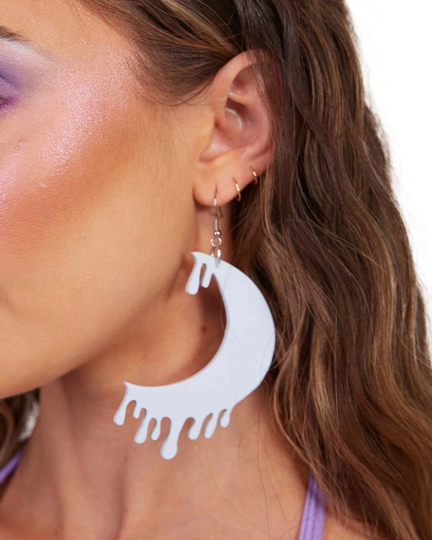 Rolita Couture Accessories Lunita X IHR Celestial Sparkle Moon Earrings 4 Rolita Couture Accessories Lunita X IHR Celestial Sparkle Moon Earrings