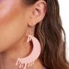 Rolita Couture Accessories Lunita X IHR Celestial Sparkle Moon Earrings