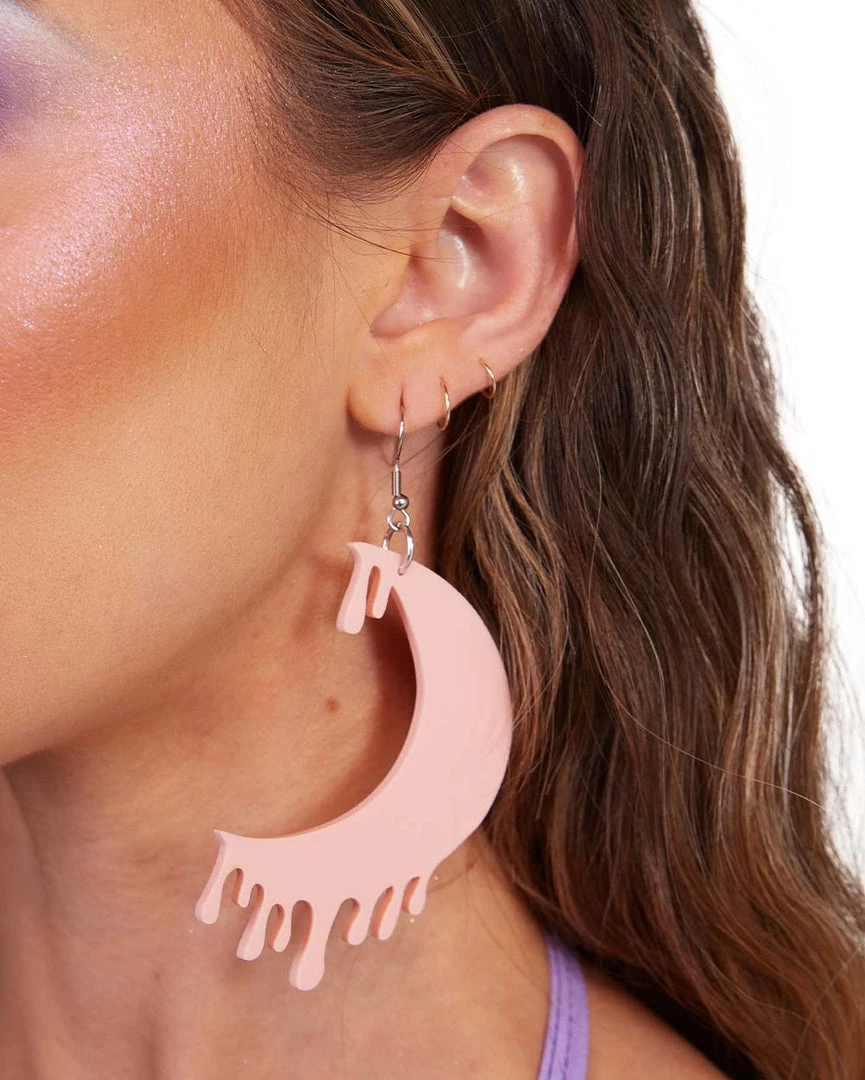 Rolita Couture Accessories Lunita X IHR Celestial Sparkle Moon Earrings 3 Rolita Couture Accessories Lunita X IHR Celestial Sparkle Moon Earrings