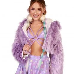 Rolita Couture Lunita X IHR Fur Crop Jacket