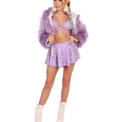 Rolita Couture Lunita X IHR Fur Crop Jacket