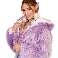 Rolita Couture Lunita X IHR Fur Crop Jacket